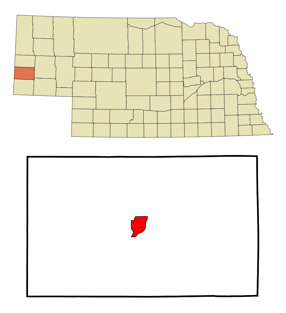 Locator map of Harrisburg
