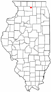 Locator map of Davis Junction