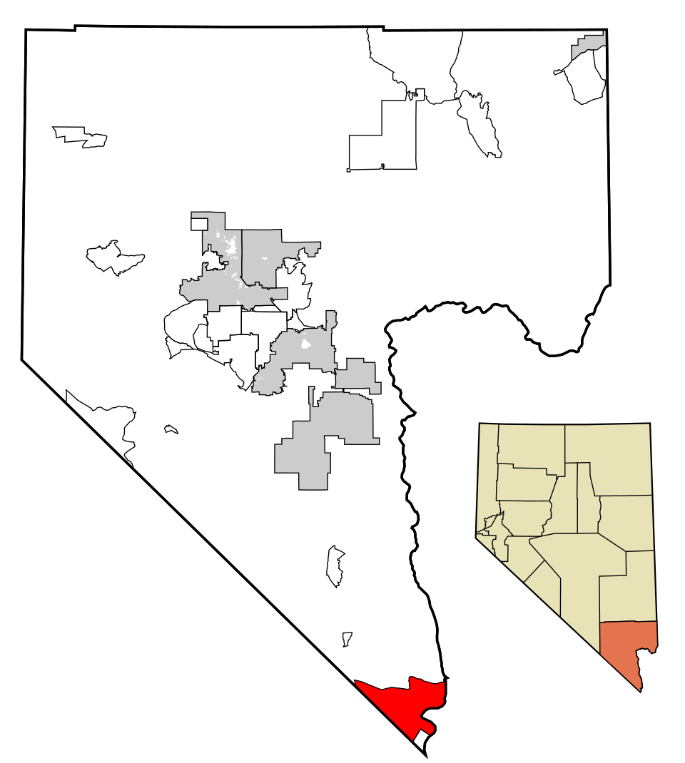 Map of Laughlin