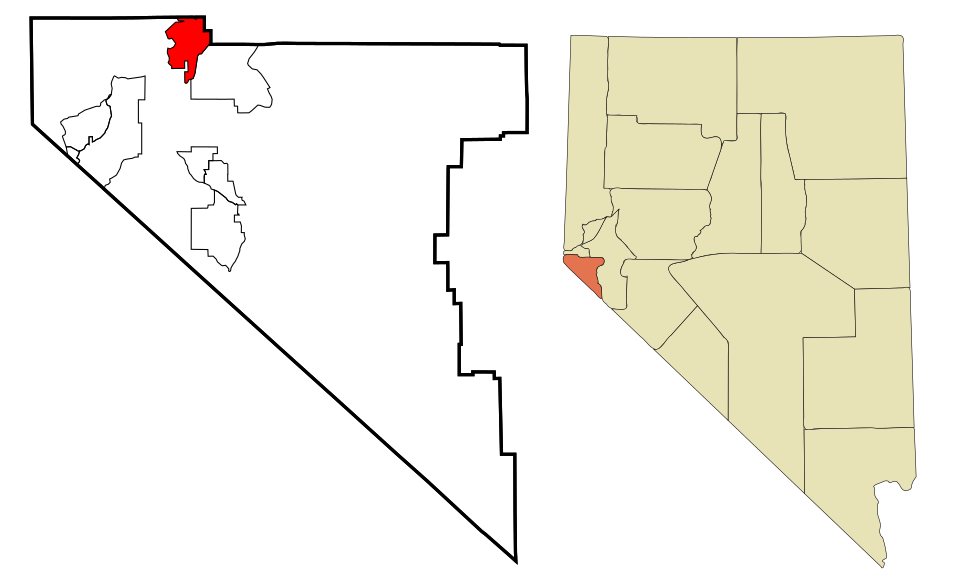 Locator map of Indian Hills