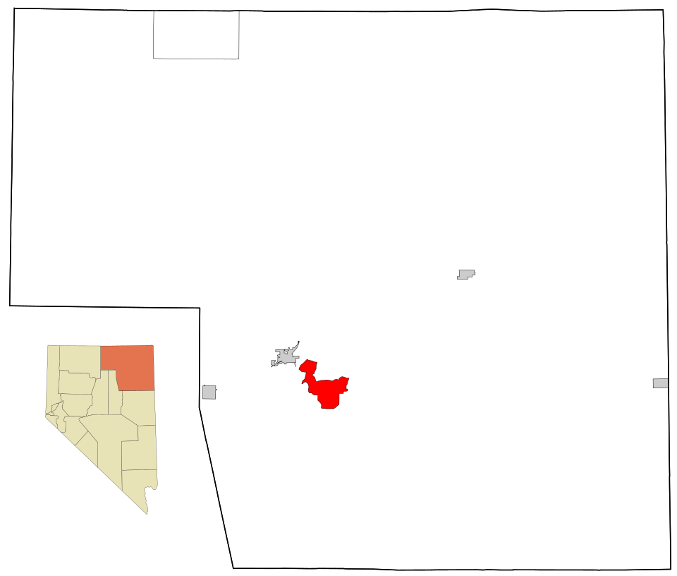 Locator map of Spring Creek
