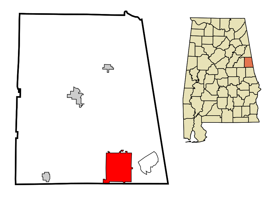 Map of Roanoke