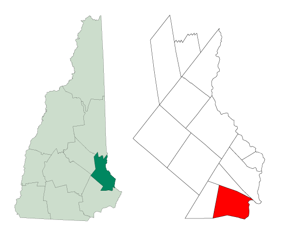 Locator map of Durham