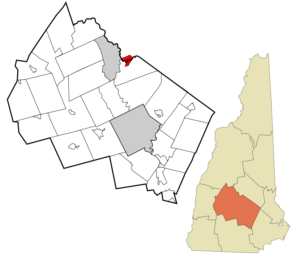 Locator map of Tilton Northfield