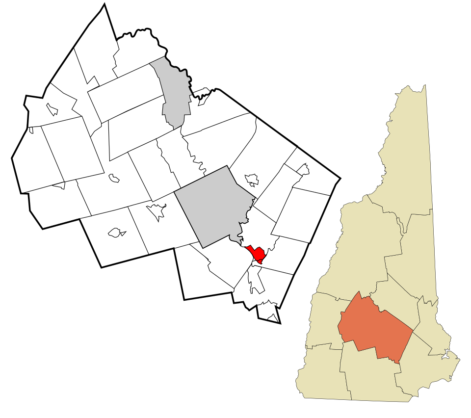 Map of Suncook