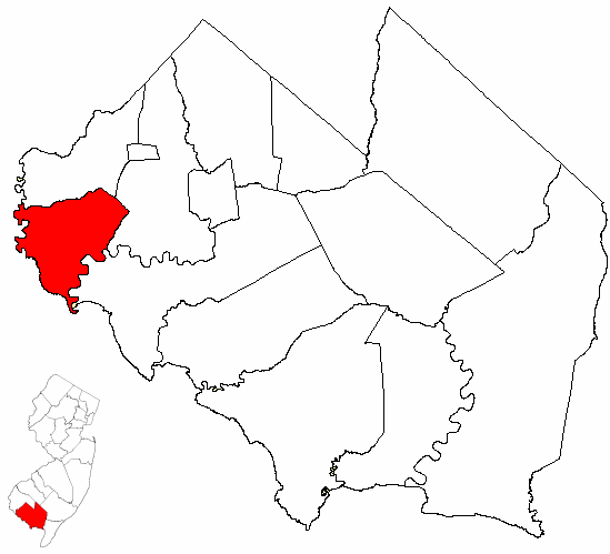 Locator map of Greenwich