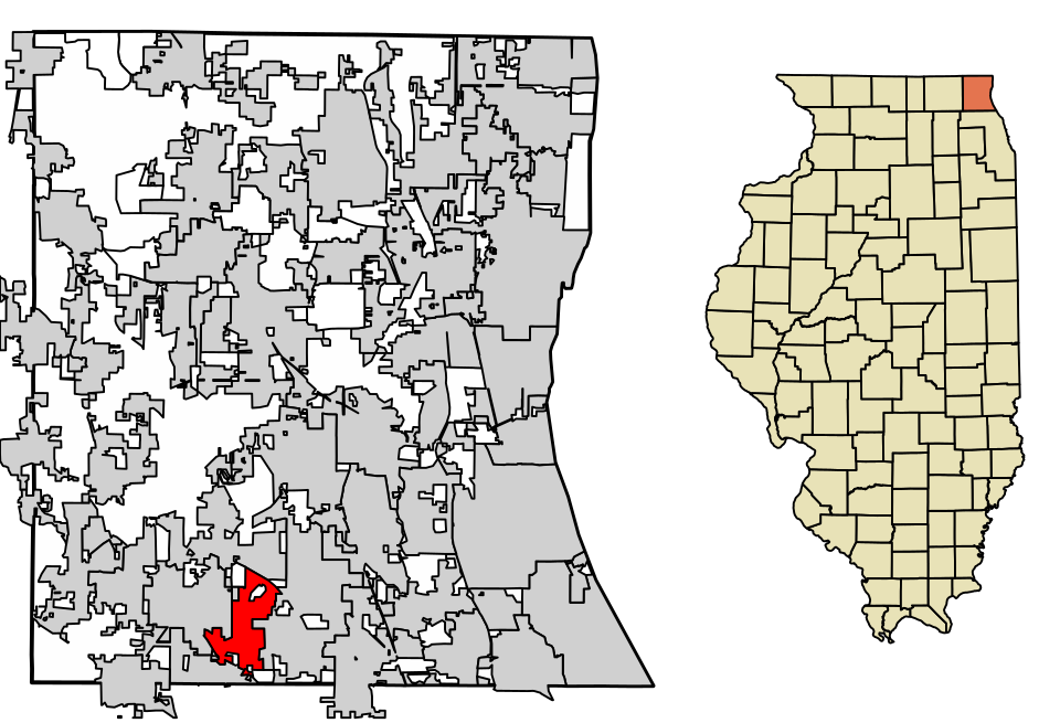 Locator map of Kildeer