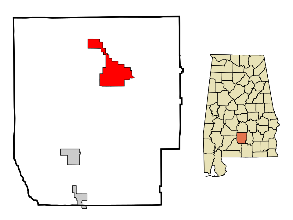Locator map of Greenville