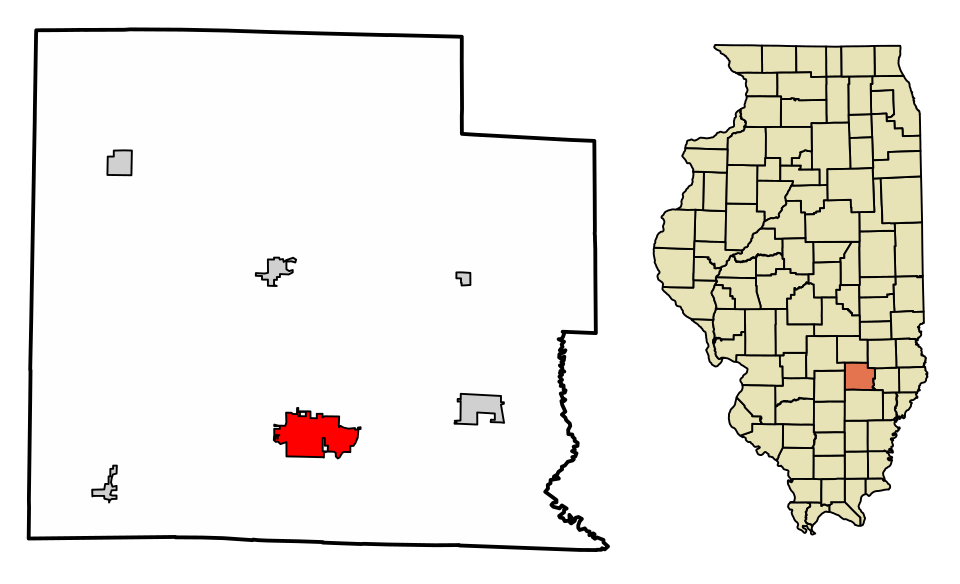 Locator map of Flora