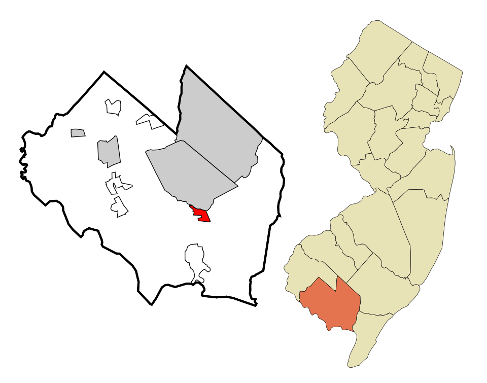Locator map of Laurel Lake