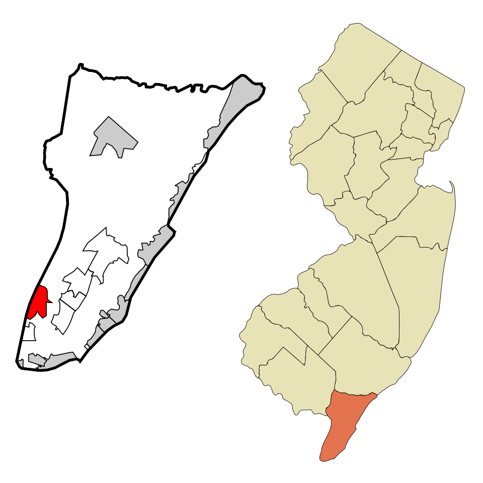 Locator map of Villas