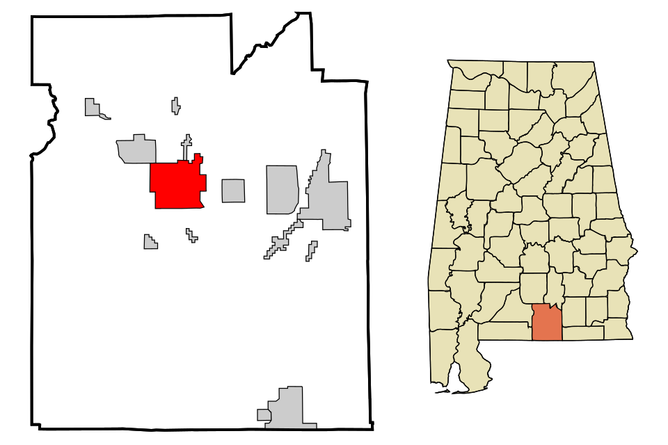 Locator map of Andalusia