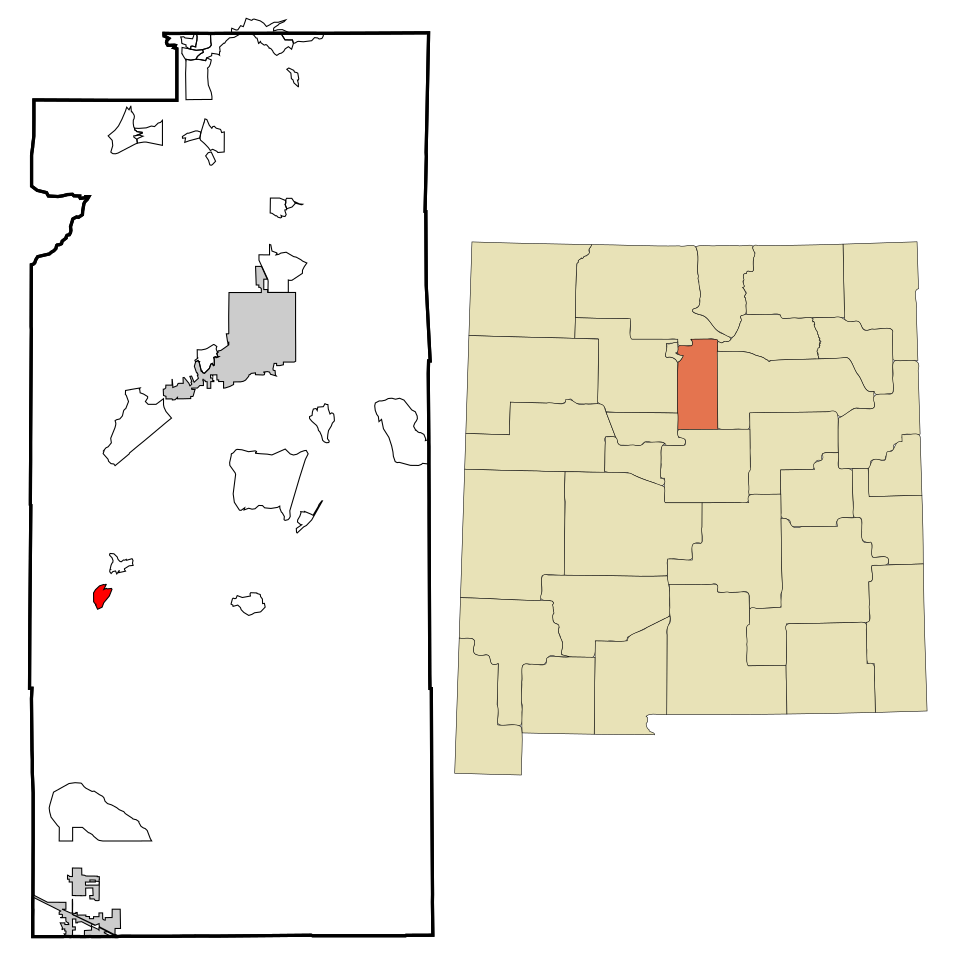 Locator map of Madrid