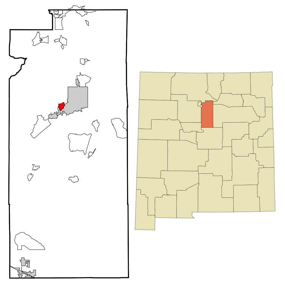 Locator map of Agua Fria
