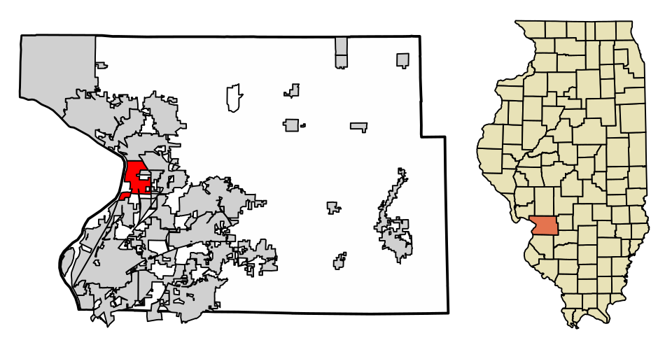Locator map of Hartford