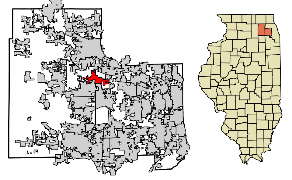 Locator map of Wayne