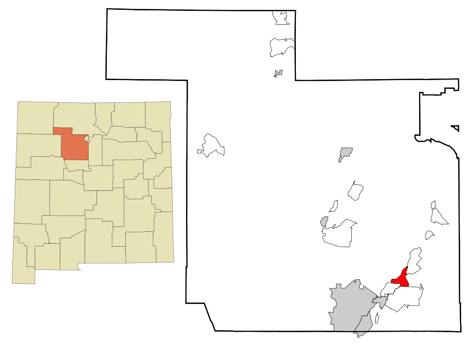 Locator map of Algodones