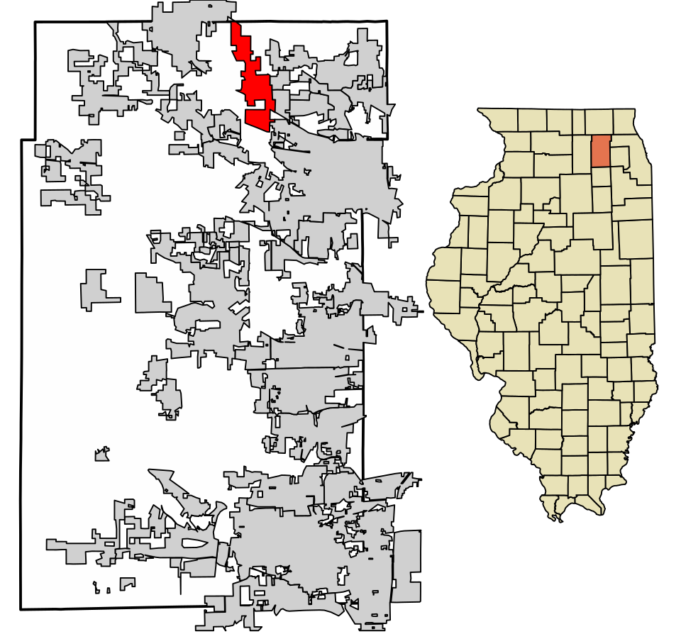 Locator map of Gilberts
