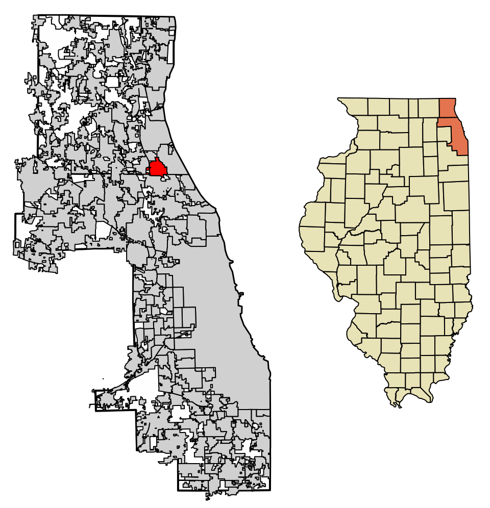 Map of Deerfield