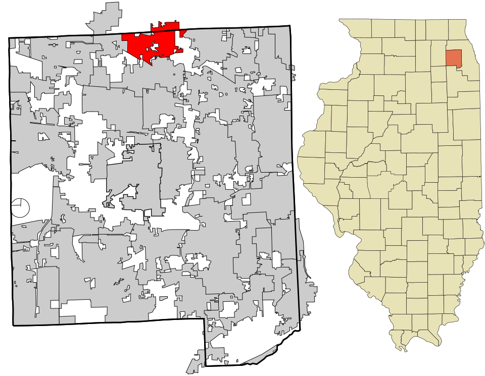 Map of Roselle
