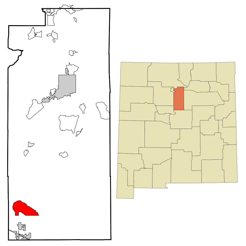 Locator map of Cedar Grove