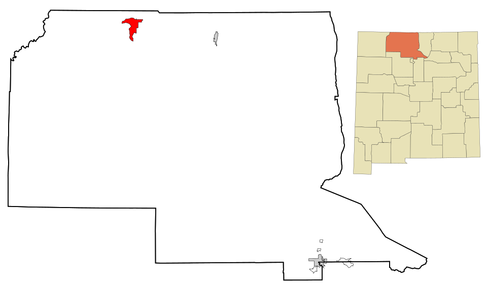 Map of Dulce