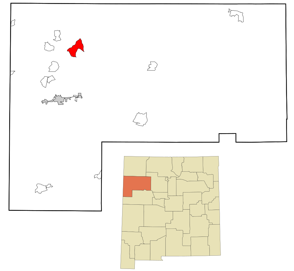 Locator map of Brimhall Nizhoni