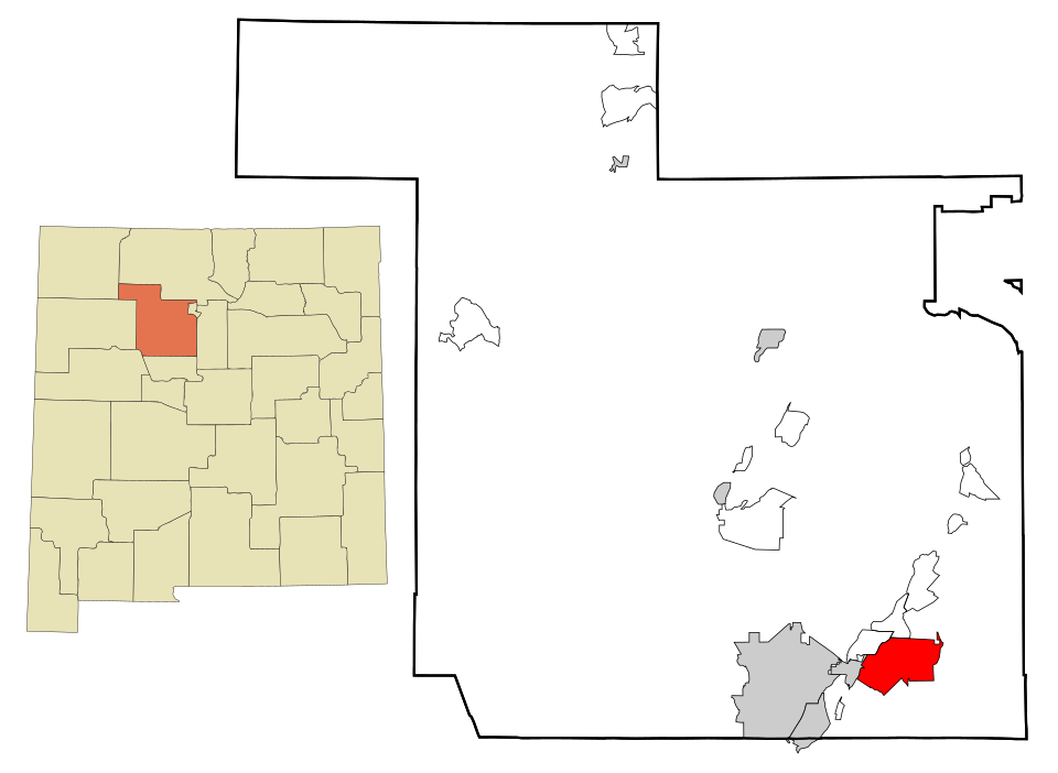 Map of Placitas