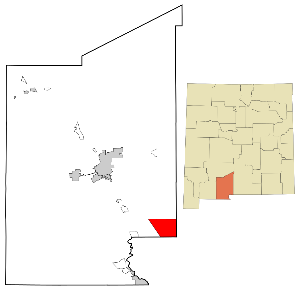 Map of Chaparral