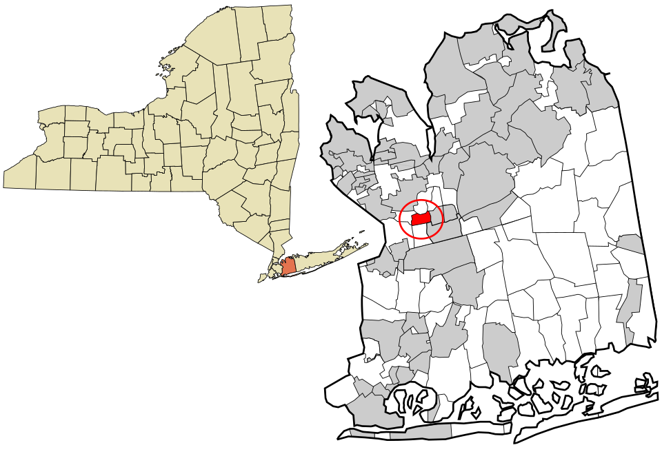 Locator map of Herricks