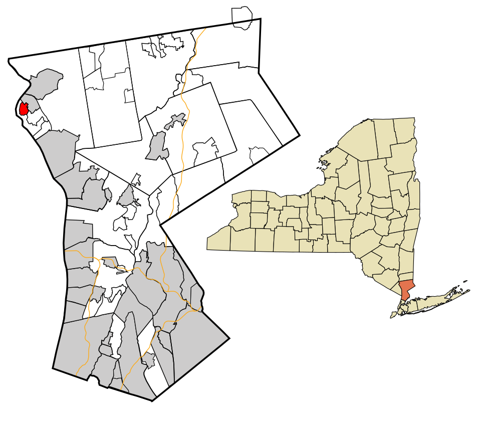 Map of Verplanck