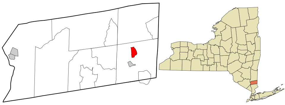 Locator map of Brewster Hill