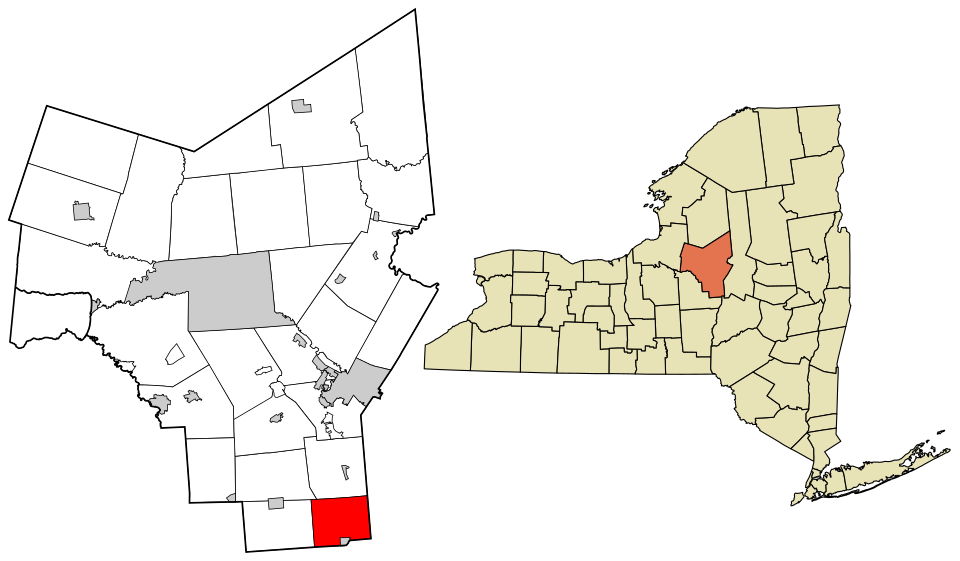 Locator map of Bridgewater