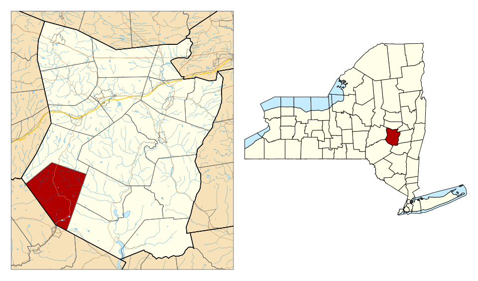 Locator map of Jefferson