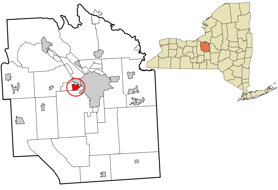 Locator map of Westvale