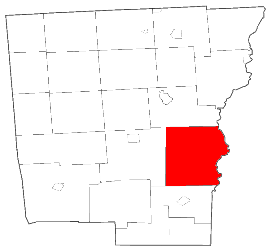 Locator map of Guilford