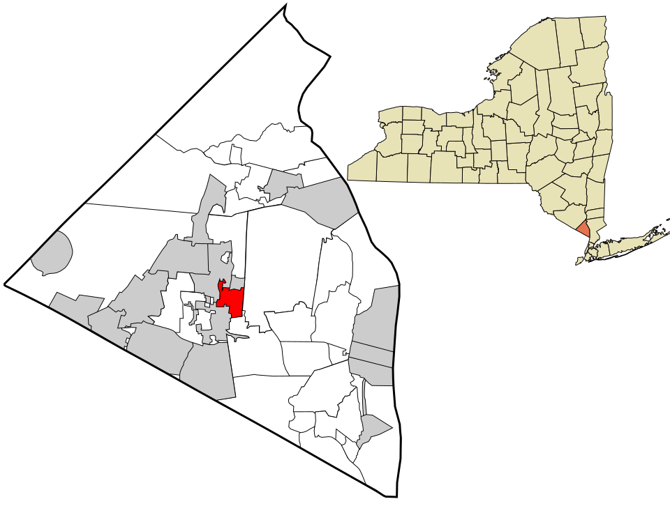 Locator map of Hillcrest
