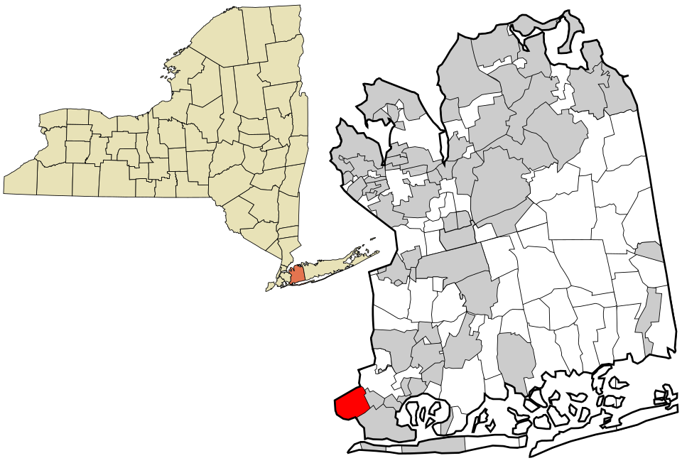 Locator map of Inwood