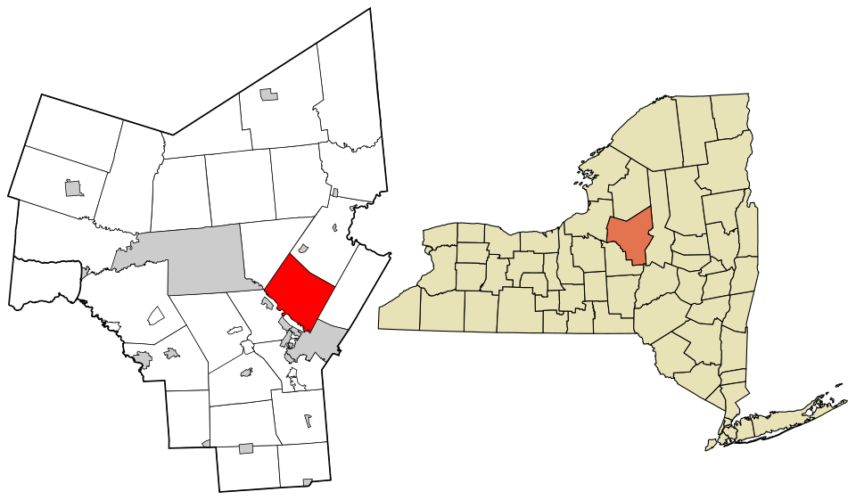 Locator map of Marcy