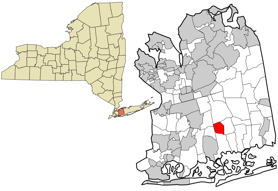 Locator map of North Merrick