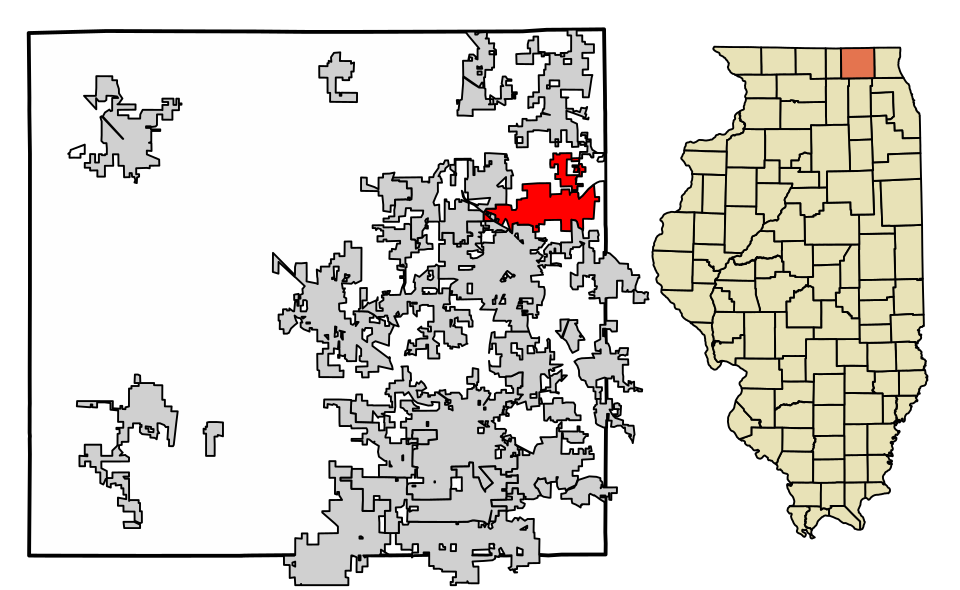 Map of Johnsburg