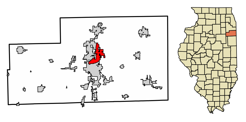 Map of Bradley