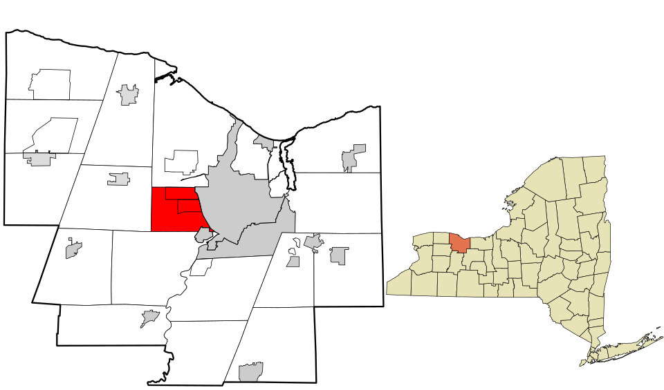 Locator map of Gates