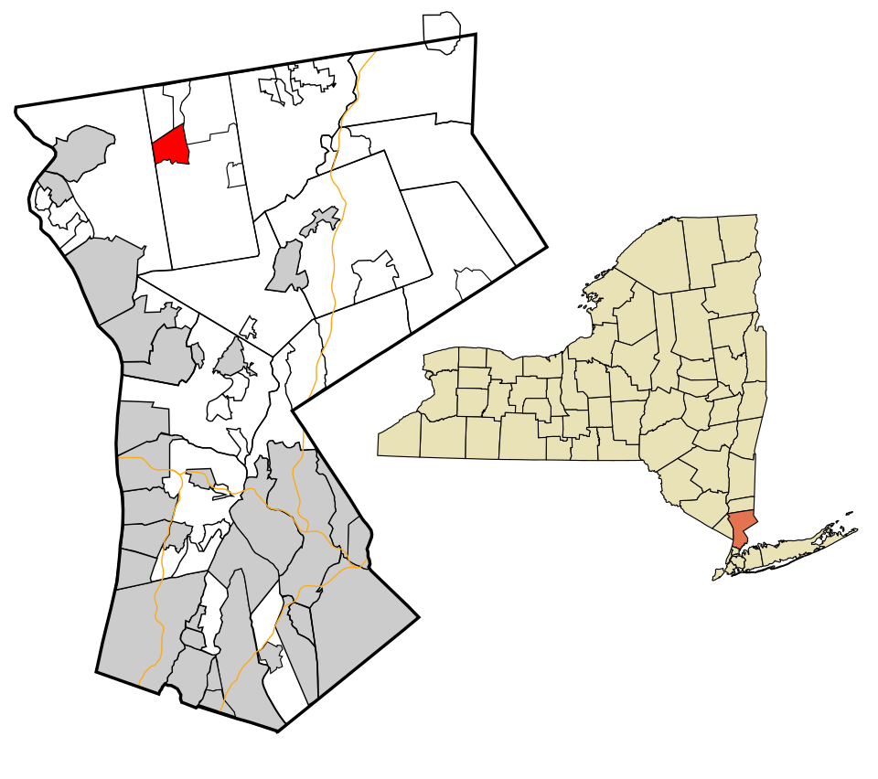 Locator map of Crompond
