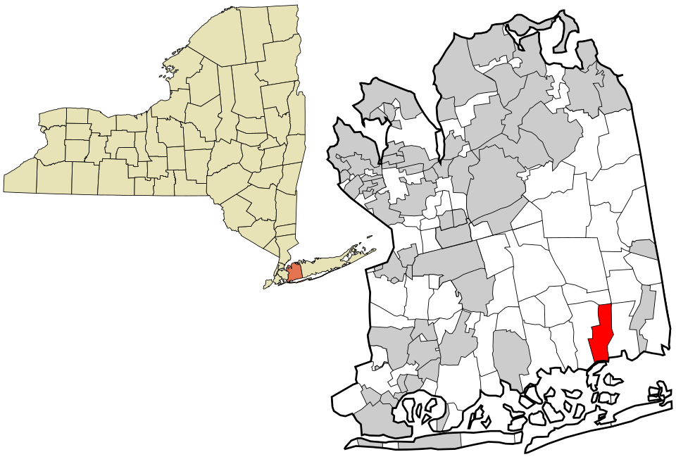 Locator map of Seaford