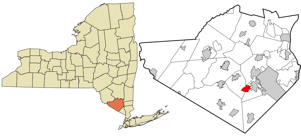 Locator map of Walton Park