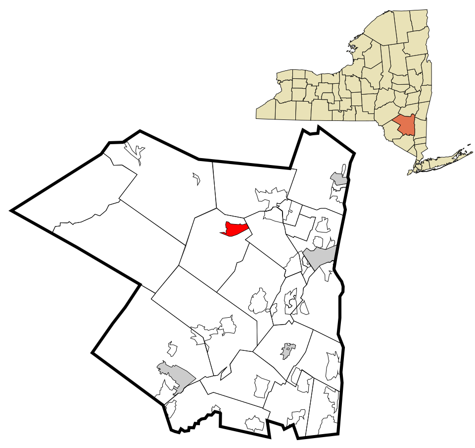 Locator map of Shokan