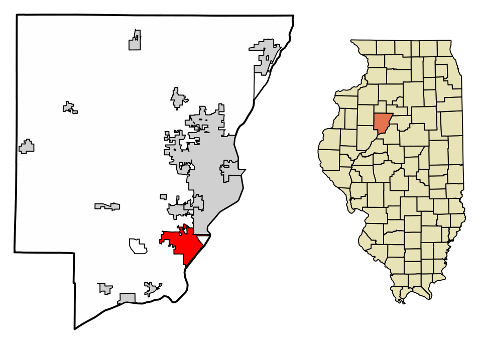 Map of Bartonville