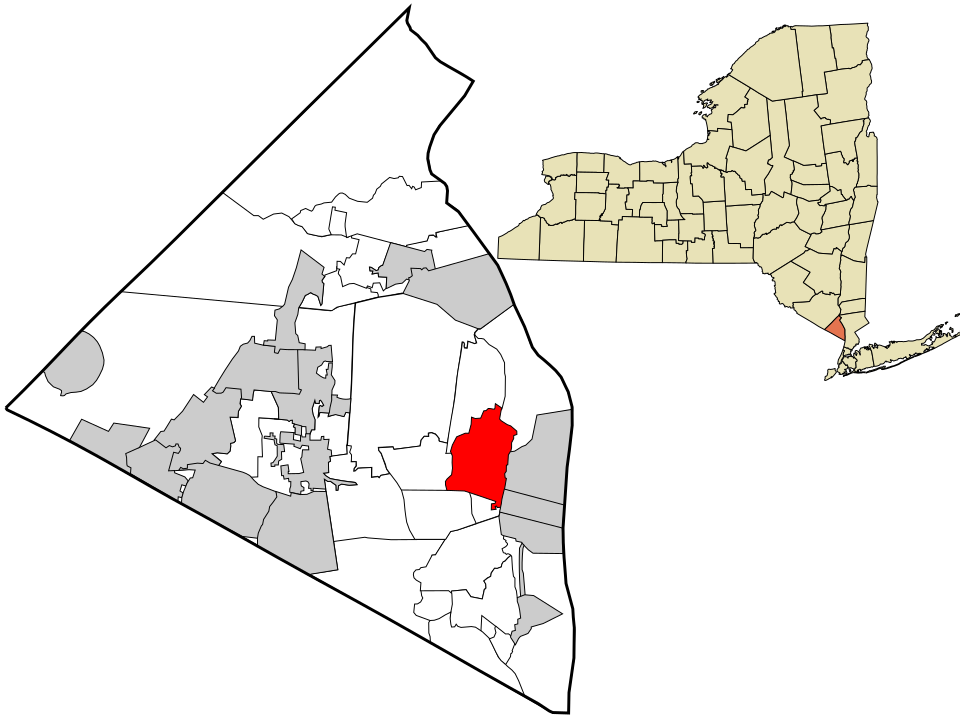 Locator map of Valley Cottage