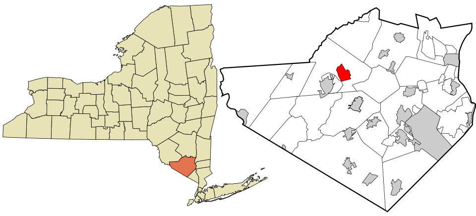 Locator map of Scotchtown